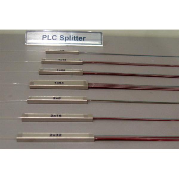 High Perforance 1 × 2, 1 × 4, 1 × 8, 1 × 32 Type PLC Optical Fiber Splitter 1260