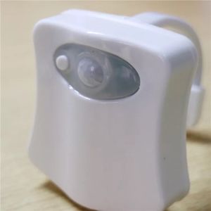 8 Colors Battery Powered Toilet Led Nightlight Motion Activated Led Night Light
