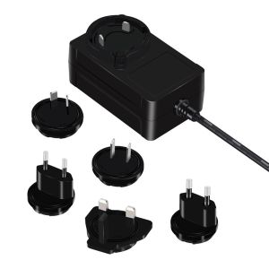 China 12V3A 36W Interchangeable Plug Adapter with 3 Years Warranty AC DC Power Adapter on sale