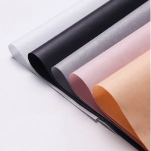 China Many Colors Flower Wrapping Paper Solid Color Pear Paper for Waterproof Bouquet Decoration Flower Shop Supplies on sale
