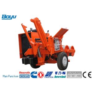 Hydraulic Puller Cable Stringing Equipment TY180 190kN With Cummins Engine
