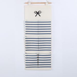 Puting hanging storage bag pockets organizer door wall chest holder customized