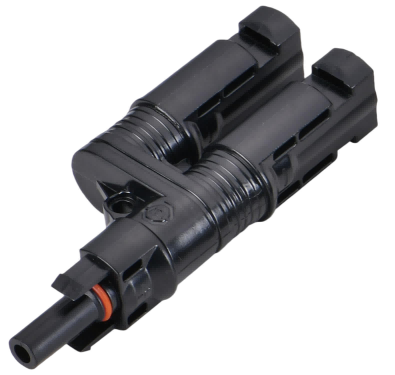Neopower MC4 One-in-Two Plug & Socket – IP67 Waterproof Y-Branch Solar Connector