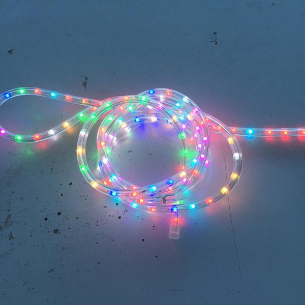 Quality Synchronous RGB color changing high quality Christmas 50M roll decorating LED rope light CE ROHS with 4 function effect wholesale