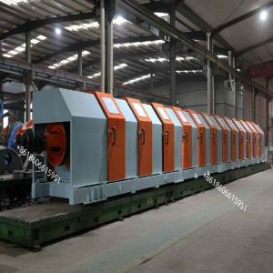 China Tubular Stranding Machine For 7-Core Wires With Linear Speed Of Hauling-Off 20-120m/min And Central Pay - Off Bobbin PND630 on sale