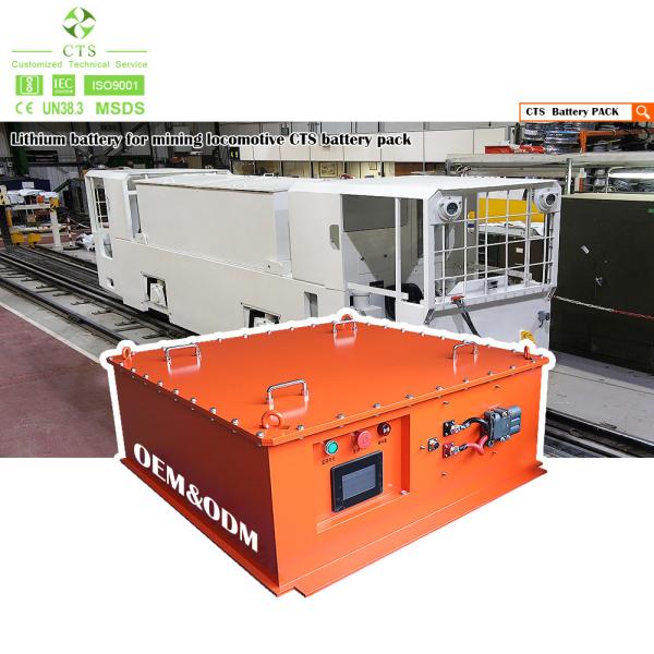 Quality CTS 48V 302Ah Lifepo4 Battery Pack With Smart BMS For Electric Tramcar wholesale