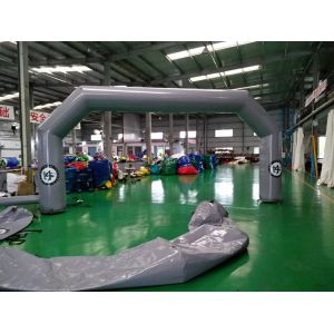 customize size logo with CE approved blower high quality oxford inflatable arch