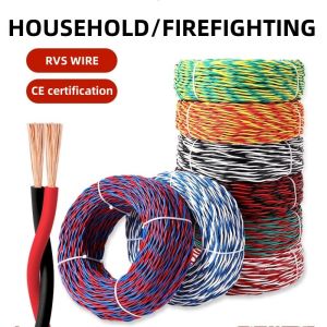 Fire Alarm System PVC Insulated Copper Conductor Flexible Wire for Fireproof