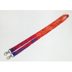 Custom Printed Dye Sublimation Lanyards , Wonderful Polyester Identification