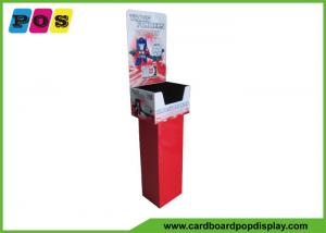 Glossy Lamination Corrugated Dump Bin Display For Recycle 3D Glasses DB027