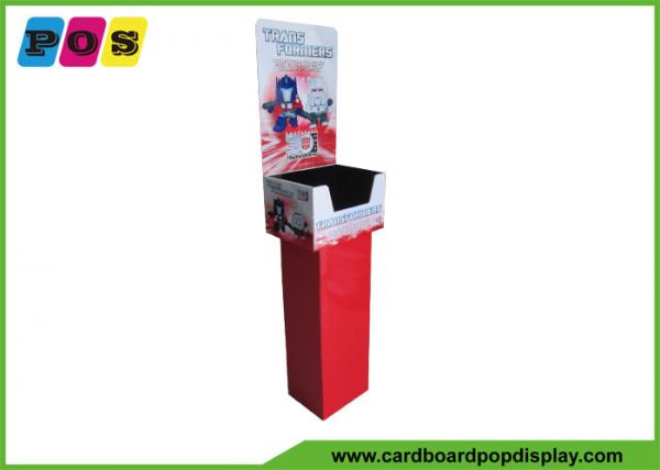 Quality Glossy Lamination Corrugated Dump Bin Display For Recycle 3D Glasses DB027 wholesale