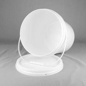 Stackable 20Liter Plastic Or Metal Buckets With UV Resistant Snap On Lid