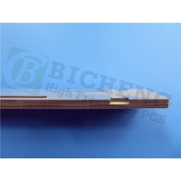 TMM10i PCB 2-layer rigid pcb15mil thickness with Immersion Gold and edge plated