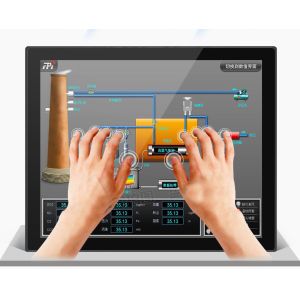18.5 Inch Embedded Stainless Steel Panel PC With Capacitive Touch Screen OEM ODM