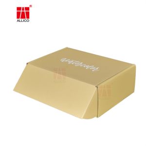 Silver Stamping Corrugated Mailing Boxes