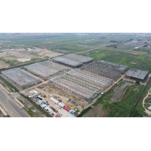 Portable prefabricated steel structure frame industrial and commercial building