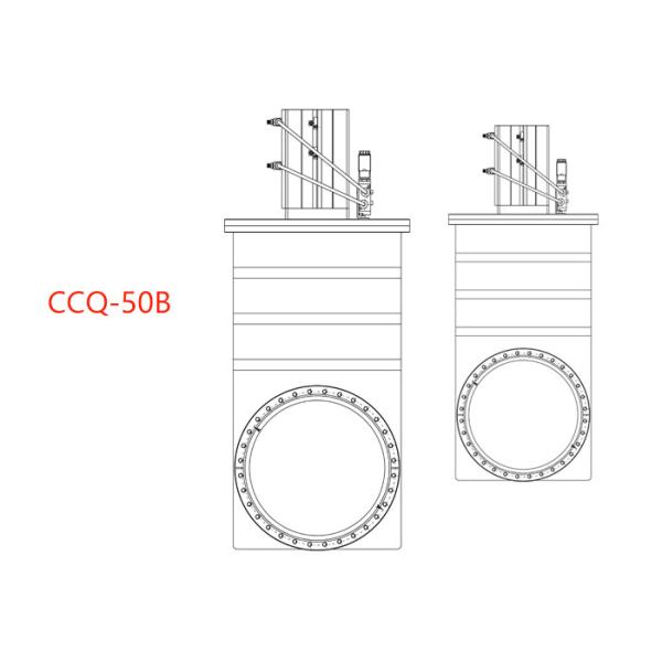 Quality Ultra - Thin High Vacuum Valve 1E+5 To 1E-7 Pa Application CE Approved wholesale