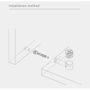 Zinc Plated Cam Screw And Lock Minifix Cam Bolt OEM For RTA Furniture Connection
