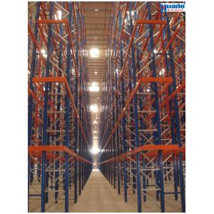 1200x800 Pallet 13000Kg Teardrop 2000mm Radio Shuttle Racking System
