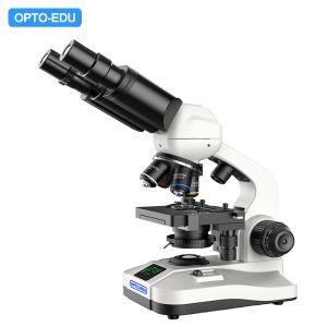 Cheap OPTO-EDU A11.5110 Student Microscope with Dual LED Light Source Digital Screen and Full Metal Body for Educational Use for sale