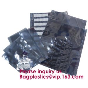 Hard Disk Drive Packaging Pouches Aluminium ESD Bag, Metalized Shielding Pouches