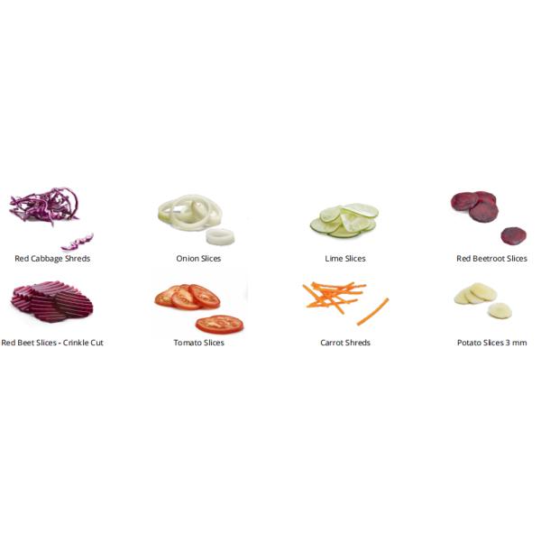 High Capacity Centrifuge Slicer For Potato Chips 16 Cutting Stations