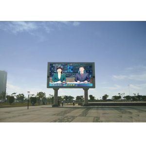 SCX LED P10 Outdoor LED Screen with 10 or 16bit Signal Processing and Constant