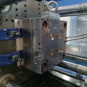 China Six Hexagon Plastic Injection Molding Spare Parts 500k Shots on sale