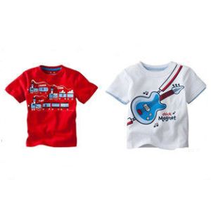 Personalized Children's Style Clothing , Various Colors Soft Material Casual Tee