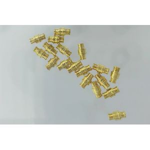 Convenient Copper Alloy Gold Plated CSMP/SMPS Female To Female Jack To Jack