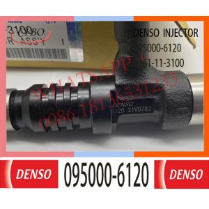 095000-6120 Denso Diesel Common Rail Fuel Injector For Komatsu PC600 PC650-8