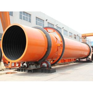 Industrial Small Rotary Dryer Energy Saving High Running Rate Long Service Life