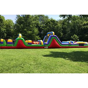 Inflatable Obstacle Courses Run Bouncy Obstacle Course Rental For Adults