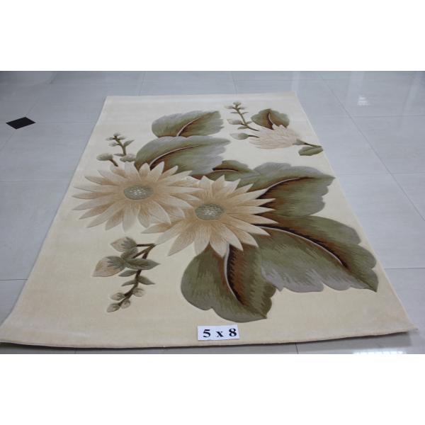 Sunflower Wool handtufted carpet/wool rug /100% wool handmade wook rug/wool kid