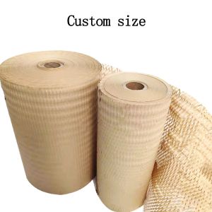 Compostable 0.14mm Earth Friendly Wrapping Paper Biodegradable Sustainable Kraft