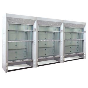 Custom Made Floor Mounted Walk In Fume Hood With Microprocessor Control System