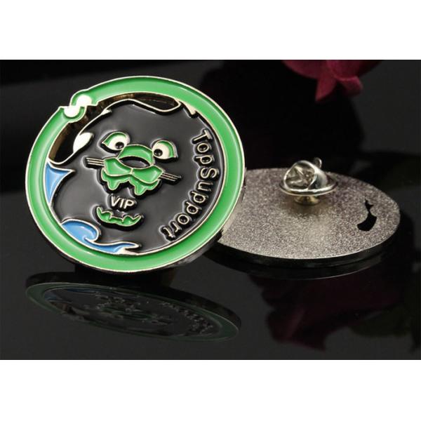 Quality Metal stoving varnish lacquer brooch pin creative cartoon dog image modeling hollowed out name tag brooch custom wholesale