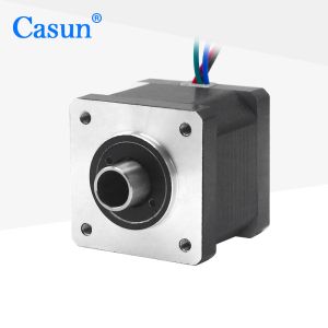 NEMA 14 Hollow Stepper Motor Dual Shaft 1.0A 0.19N.M For Image Scanners
