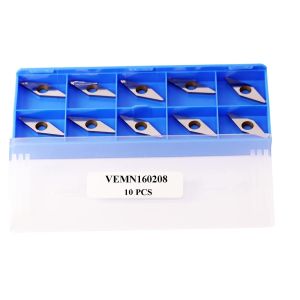 Diamond Cutting Edge Carbide Woodturning Cutters 10pcs with screws Standard