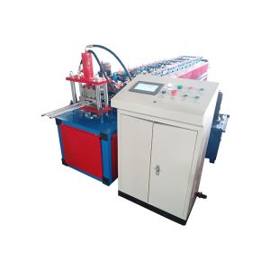 Hydraulic Guide Column Cutting Mode Roller Shutter Door Roll Forming Machine 300