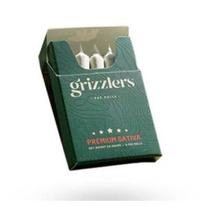 C2S 210gsm Packaging Paper Boxes Custom Empty Cigarette Pack Pre Roll Joint CCNB