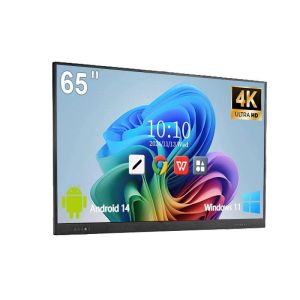 Cheap 65 Inch IR 4K Interactive Touch Screen Whiteboards For Interactive And Collaborative Presentation for sale