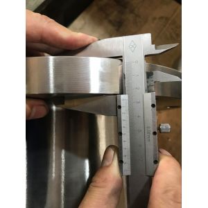 STAINLESS STEEL LONG WELD NECK FLANGE FLAT FACE ASTM A182 CL150 S32750 FFLWN