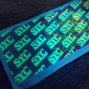 Custom Make Holographic Sticker Label Security Custom Hologram Sticker Label