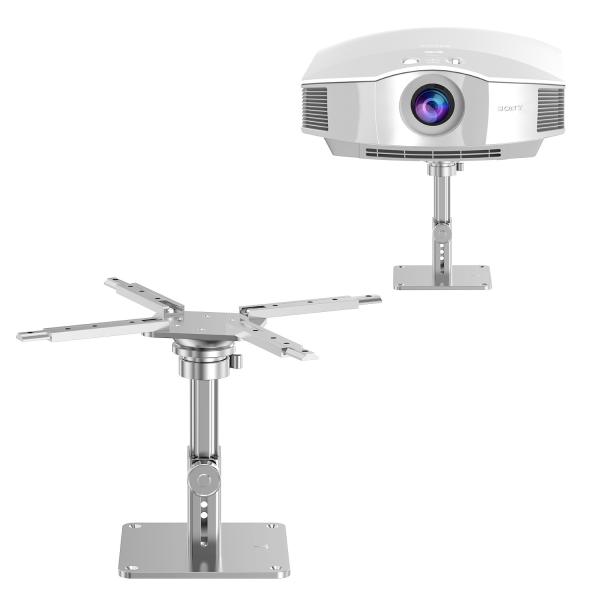 Aluminum Alloy Projector Mounting Brackets Touch Control Adjustable Height