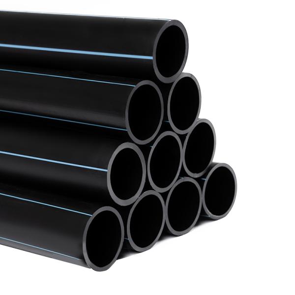 Black Plastic Hdpe Water Supply Pipe For Conveying Water DN20mm