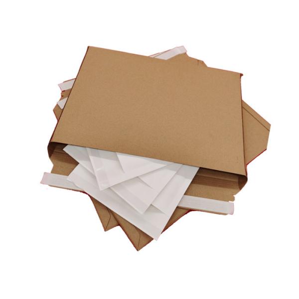 Quality Biodegradable 6x6 Inch Rigid Mailer Envelopes With Easy Tear Lips wholesale