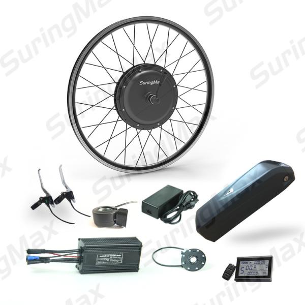 48v 500w Fat Bike Hub Motor 25-45km/H Speed Rear Wheel Assembling