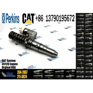 High Efficiency Diesel Common Rail Fuel Injector 204-2067 Diesel Injector for