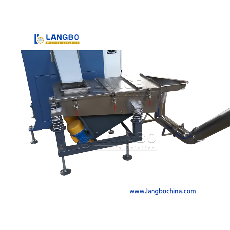 Double Stage PP PE HDPE LDPE Plastic Flakes Pelletizing Line/Granulating Machine